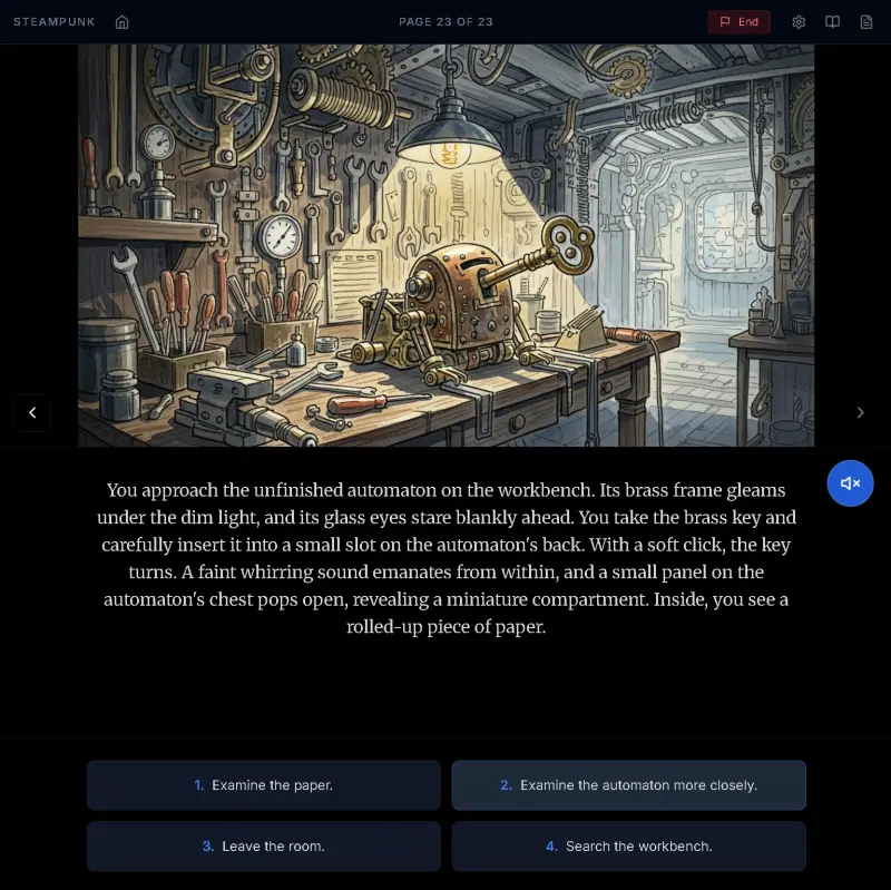 Chronicle: Iterative Fiction Engine, 9 of 15