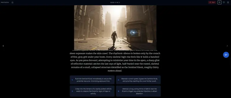 Chronicle: Iterative Fiction Engine, 1 of 15