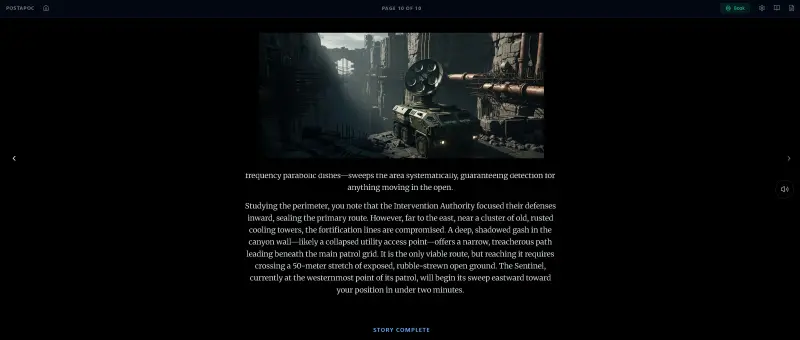 Chronicle: Iterative Fiction Engine, 3 of 15