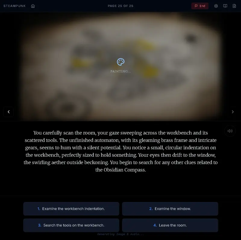 Chronicle: Iterative Fiction Engine, 10 of 15