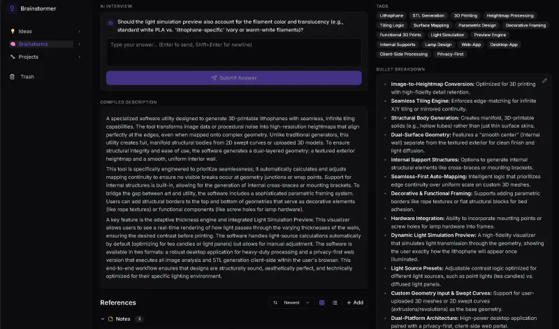 IdeaForge.AI, 3 of 3
