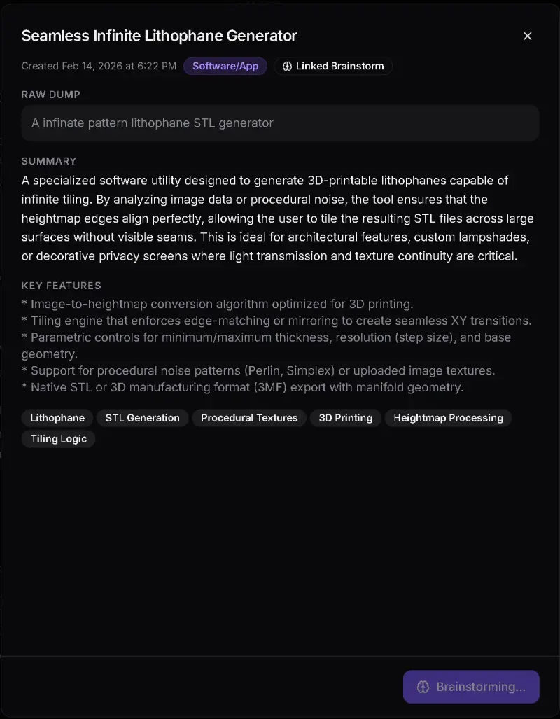 IdeaForge.AI, 2 of 3