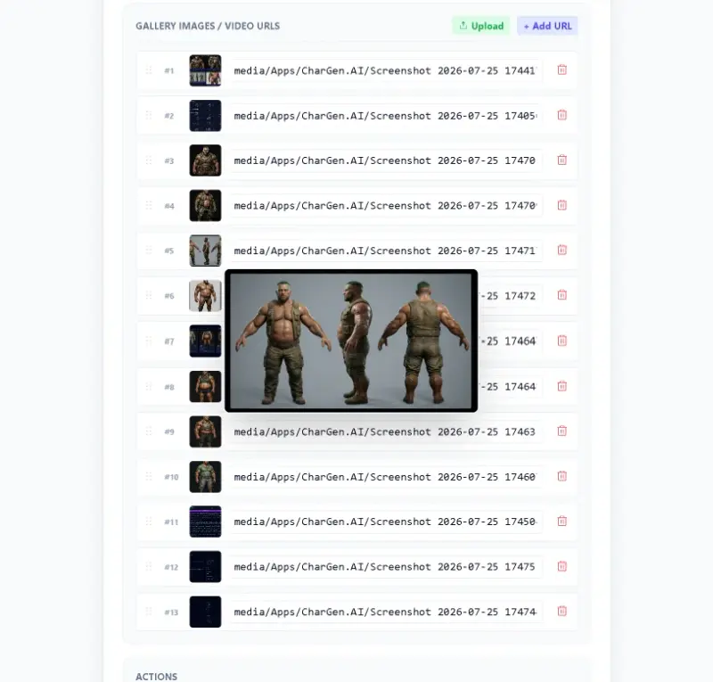Portfolio CMS, 2 of 3