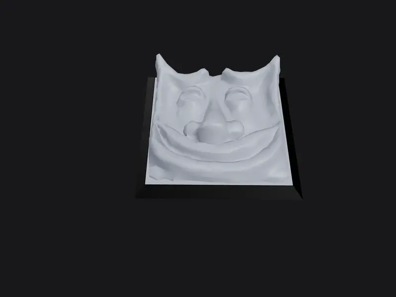 Clay Face, 1 of 4 (3D model preview)