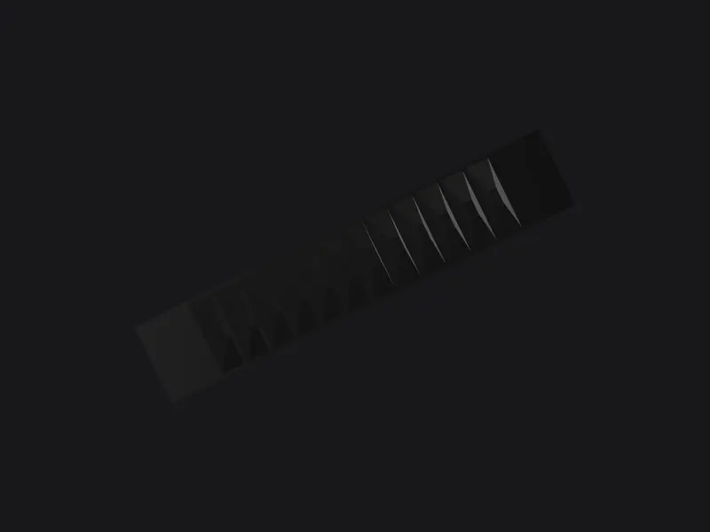 Pixel Louver Lights, 1 of 6 (3D model preview)