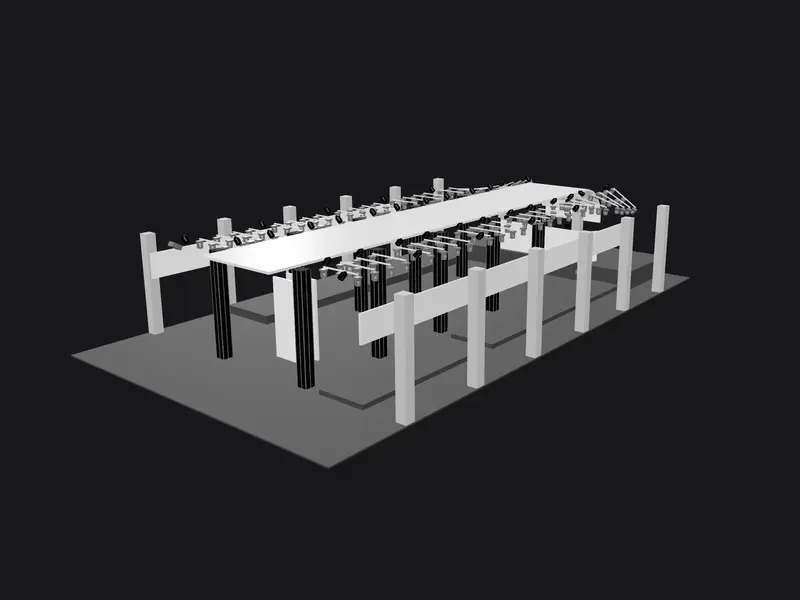 Immersive Dance Lighting Rig, 1 of 15 (3D model preview)